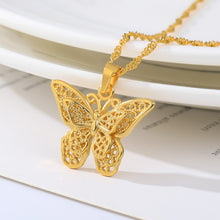 Load image into Gallery viewer, Butterfly Necklace - Pine Jewellery
