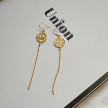 Load image into Gallery viewer, Coin Earrings - Pine Jewellery

