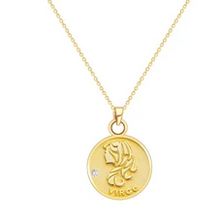 Load image into Gallery viewer, Star Sign Coin Necklace - Pine Jewellery
