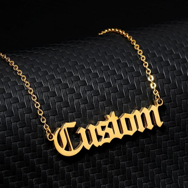Custom Name Necklace - Pine Jewellery