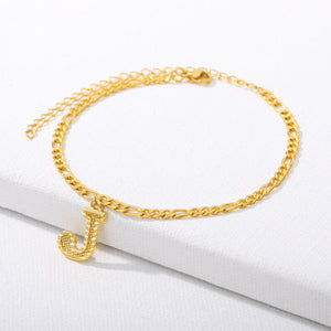 Alphabet Anklet - Pine Jewellery