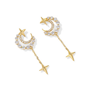 Crescent Earrings - Pine Jewellery