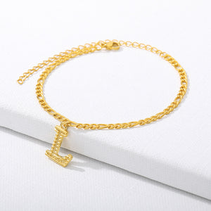 Alphabet Anklet - Pine Jewellery