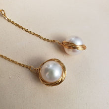 Load image into Gallery viewer, Pearl Earrings - Pine Jewellery
