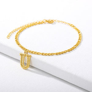 Alphabet Anklet - Pine Jewellery