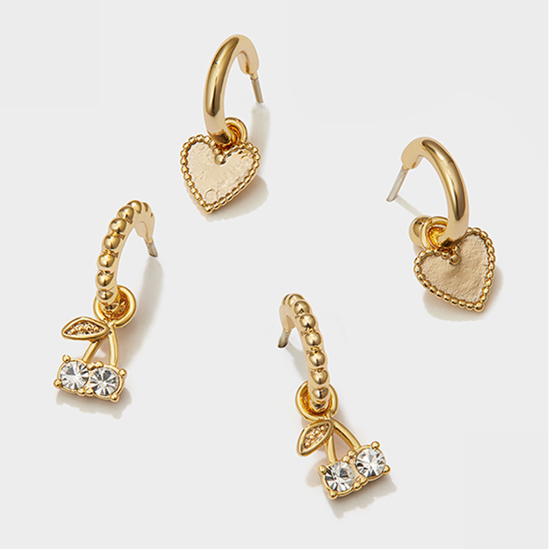 Cherry Earrings - Pine Jewellery