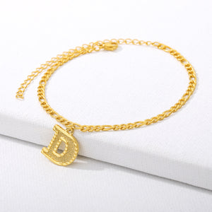 Alphabet Anklet - Pine Jewellery