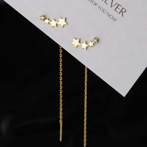 Shooting Star Earrings - Pine Jewellery