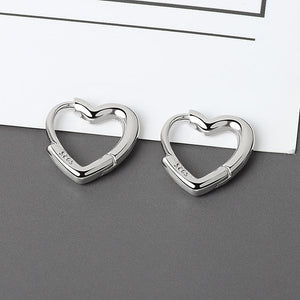 Heart Earrings - Pine Jewellery