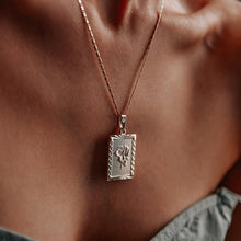 Load image into Gallery viewer, Rose Pendant Necklace - Pine Jewellery
