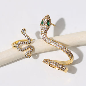 Snake Earrings - Pine Jewellery