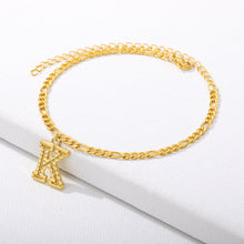 Load image into Gallery viewer, Alphabet Anklet - Pine Jewellery
