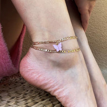 Load image into Gallery viewer, Butterfly Anklet - Pine Jewellery

