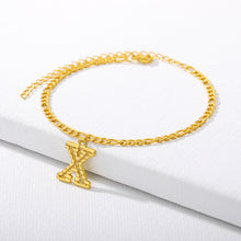 Load image into Gallery viewer, Alphabet Anklet - Pine Jewellery
