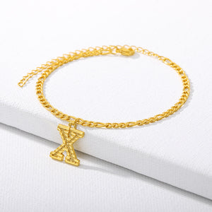 Alphabet Anklet - Pine Jewellery