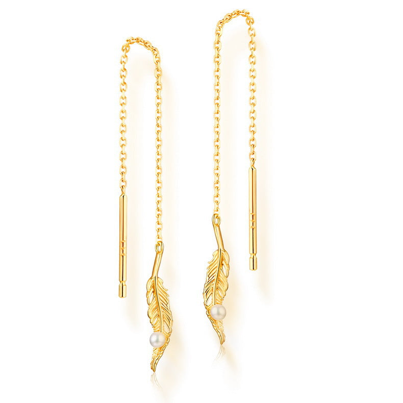 Feather Earrings - Pine Jewellery