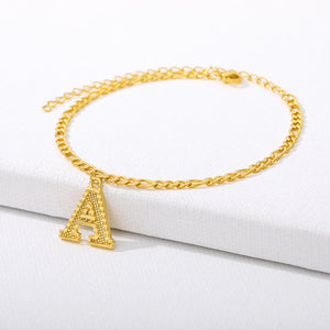 Alphabet Anklet - Pine Jewellery