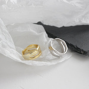 Athena Silver Ring - Pine Jewellery