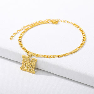 Alphabet Anklet - Pine Jewellery