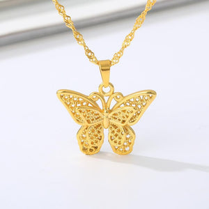 Butterfly Necklace - Pine Jewellery