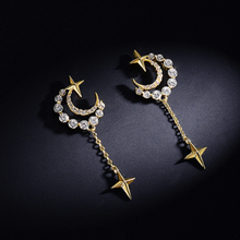 Load image into Gallery viewer, Crescent Earrings - Pine Jewellery

