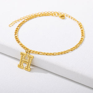 Alphabet Anklet - Pine Jewellery