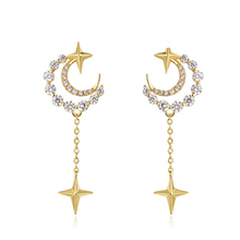 Load image into Gallery viewer, Crescent Earrings - Pine Jewellery
