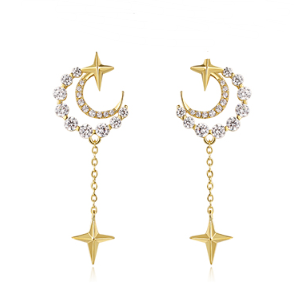 Crescent Earrings - Pine Jewellery