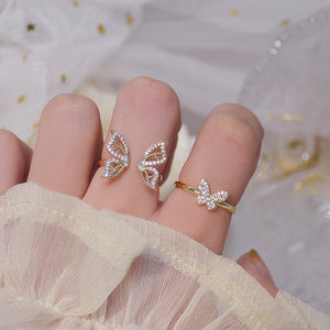 Butterfly Ring - Pine Jewellery