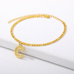 Alphabet Anklet - Pine Jewellery