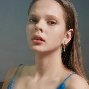 Crescent Earrings - Pine Jewellery