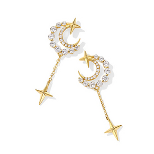 Crescent Earrings - Pine Jewellery