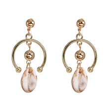 Load image into Gallery viewer, Geometric Shell Earrings - Pine Jewellery
