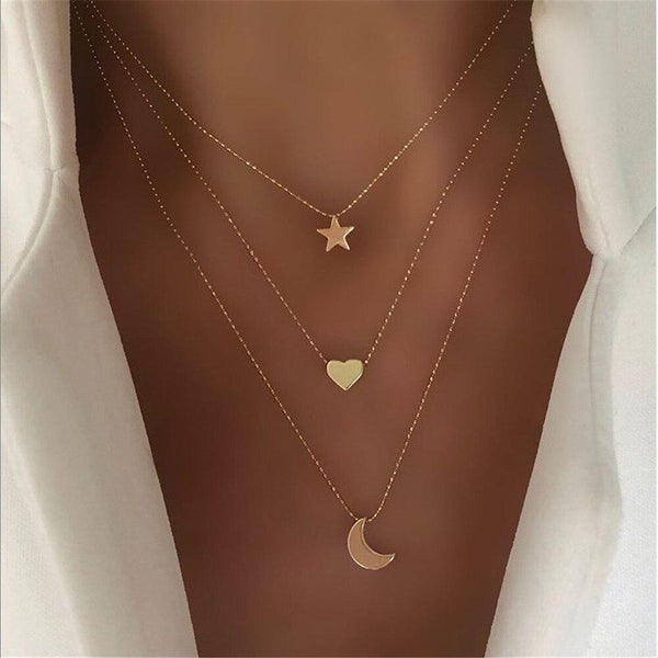 Layered Galaxy Necklace - Pine Jewellery
