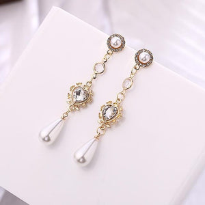 Pearl Drop Earrings - Pine Jewellery