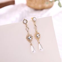 Load image into Gallery viewer, Pearl Drop Earrings - Pine Jewellery
