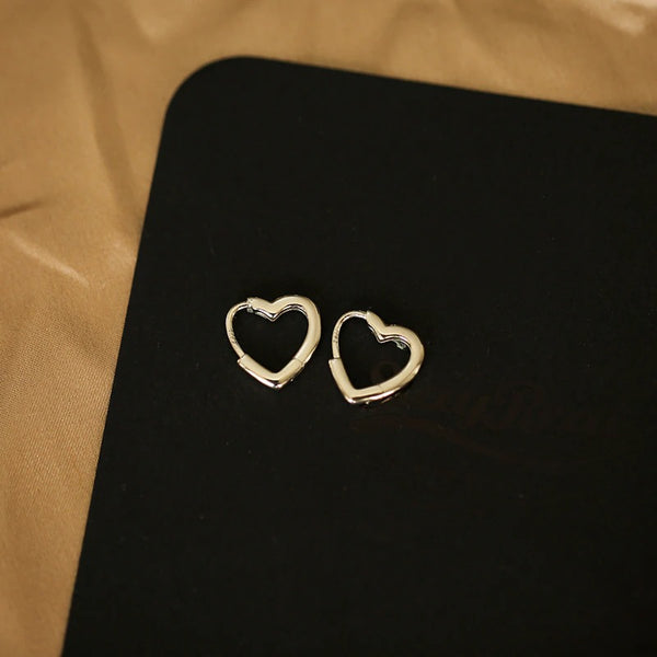 Heart Earrings - Pine Jewellery