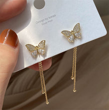 Load image into Gallery viewer, Flying Butterfly Earrings

