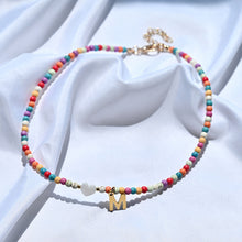 Load image into Gallery viewer, Initial Bead Necklace
