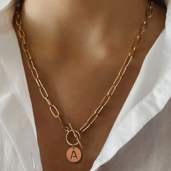 Letter Chain Necklace