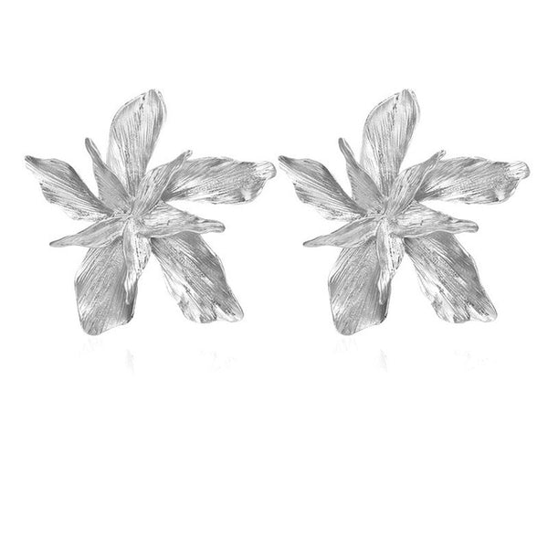 Blossoming Flower Earrings - Pine Jewellery