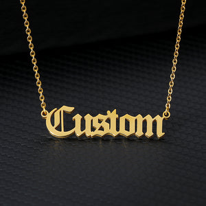 Custom Name Necklace - Pine Jewellery